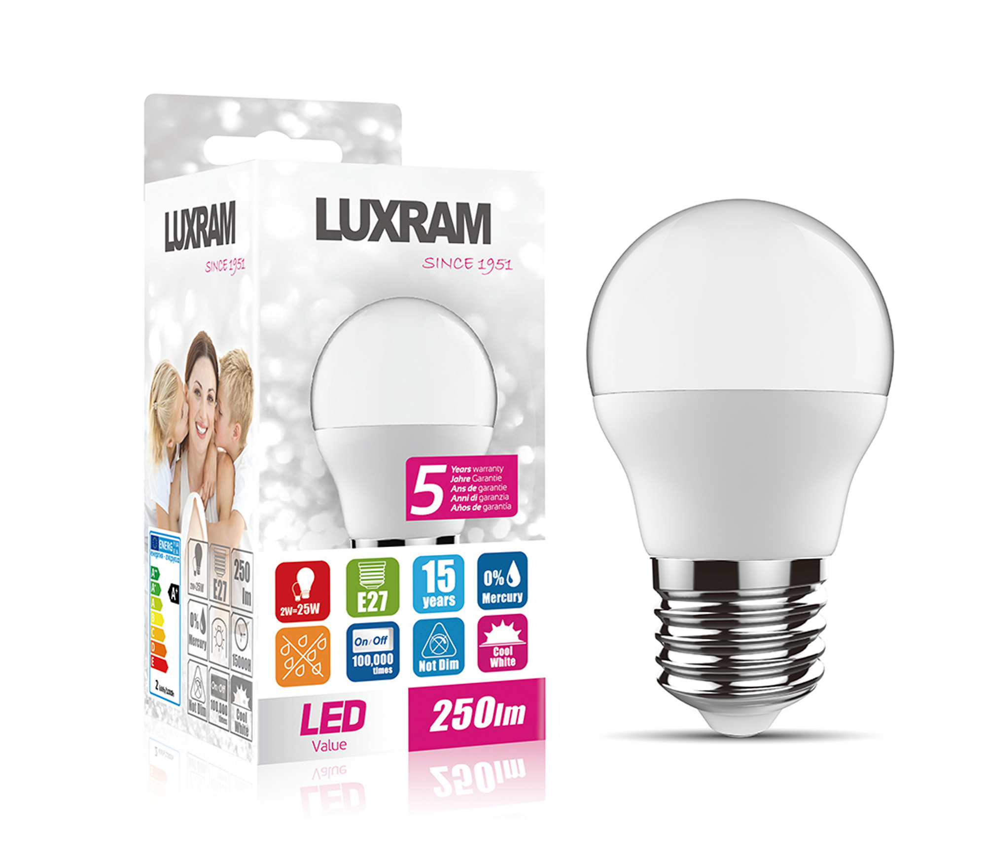 Value LED LED Lamps Luxram Golf Ball